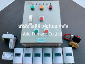 ตู้คอลโทรลควบคุมตรวจจับแก๊สรั่วหลายจุด 6จุด